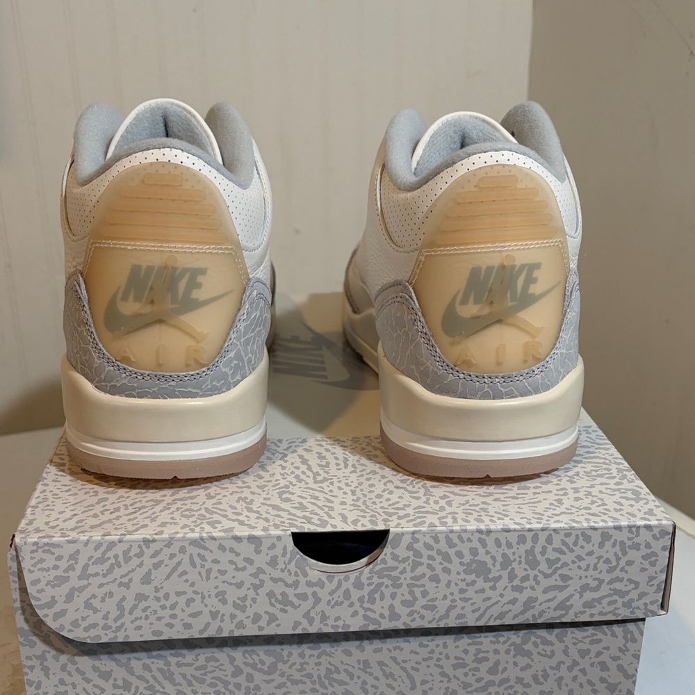 Air Jordan 3 Retro Craft ivory NIB FJ9479-100 size 11 - Picture 2 of 8